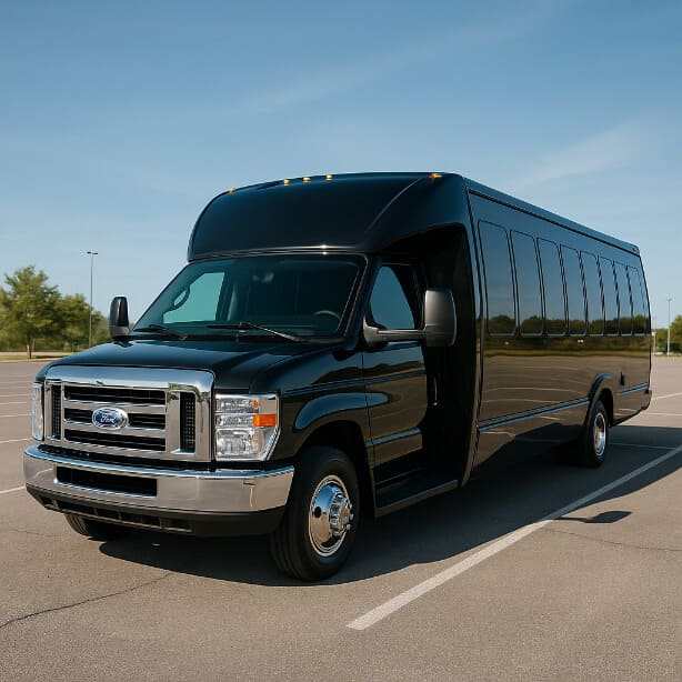 Charter Bus Rental Youngstown 18 Passenger Minibus
