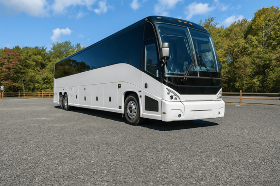 Charter Bus Rental Youngstown 56 Passenger Charter Bus