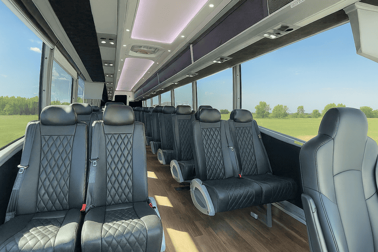 coach bus in Youngstown
